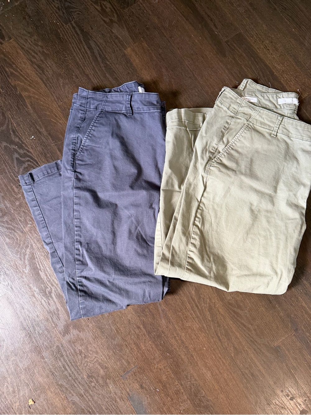 Two pairs of Loft Monroe Pants